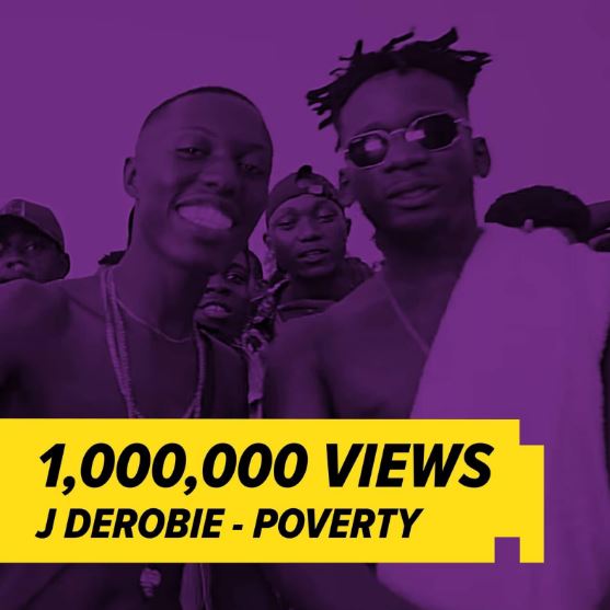 J Derobie - Poverty hits 1 million views on Youtube