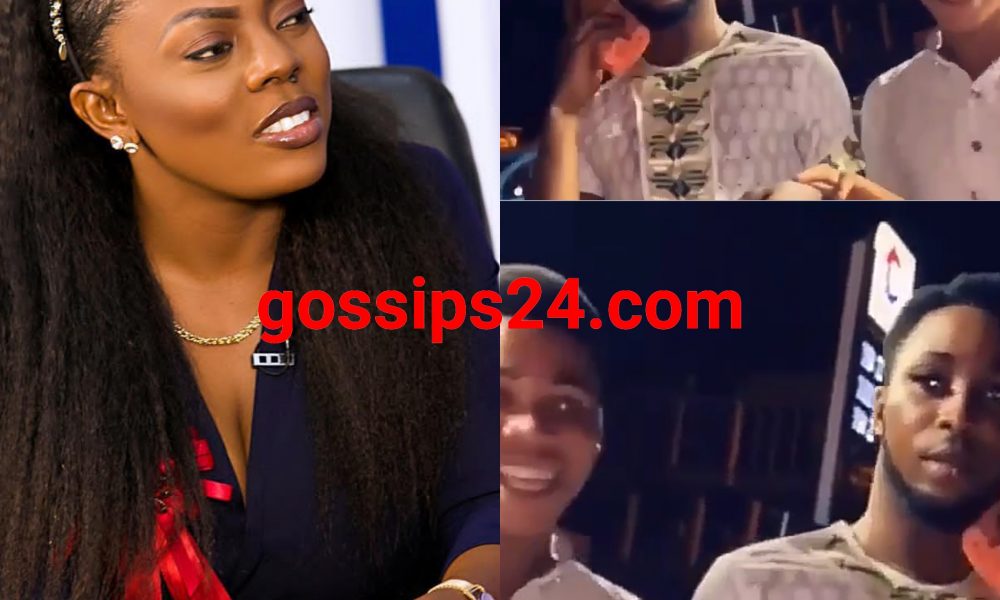 SHOCKING VIDEO - Nana Aba Anamoah Chit-chats With Two Gays In Labadi