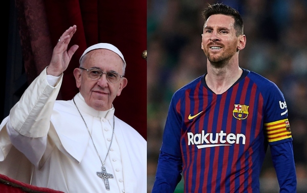 Messi is not god - Pope Francis