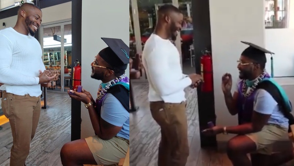 Man proposes to his boyfriend