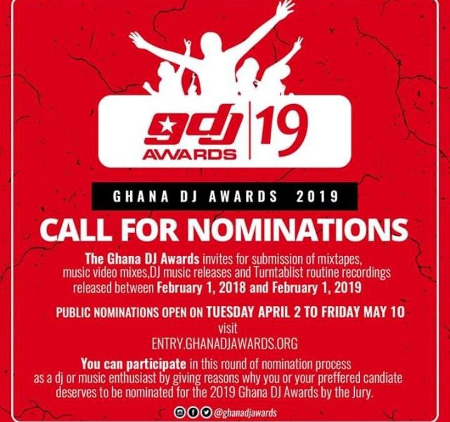 Ghana Dj Awards 2019 Finally Open Nominations