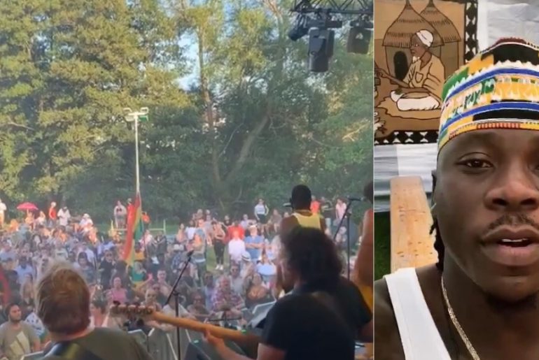 Stonebwoy in Sweden