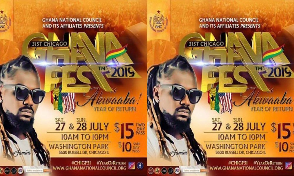 Samini Billed To Perform At GhanaFest 2019 Concert In USA This July