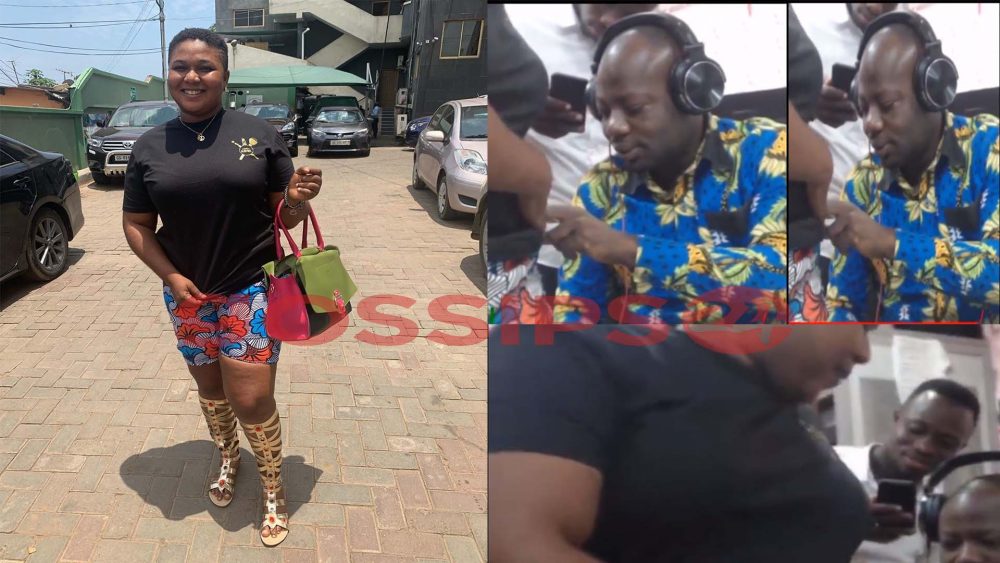 Xandy Kamel Proves She Doesn T Wear Pant Shows Her Beads To Radio Host And Puts His Hands In Her Shorts Video