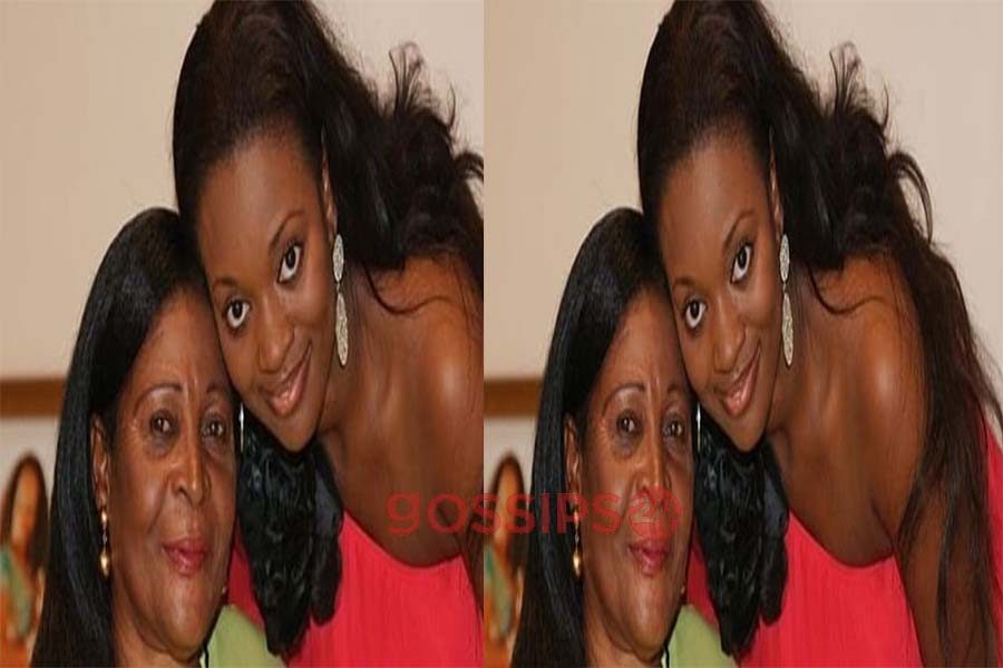 Jackie Appiah and Mother