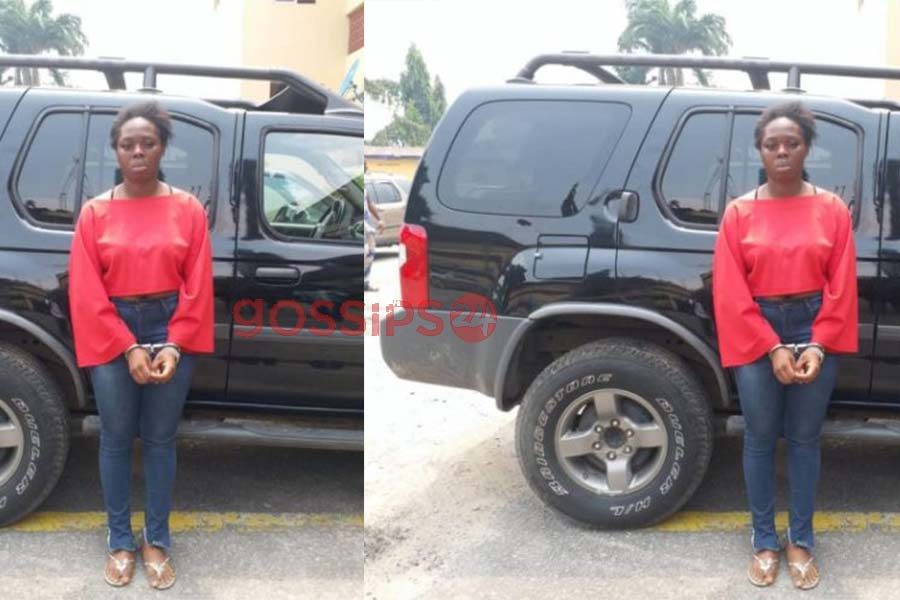 Lady steals lover's SUV
