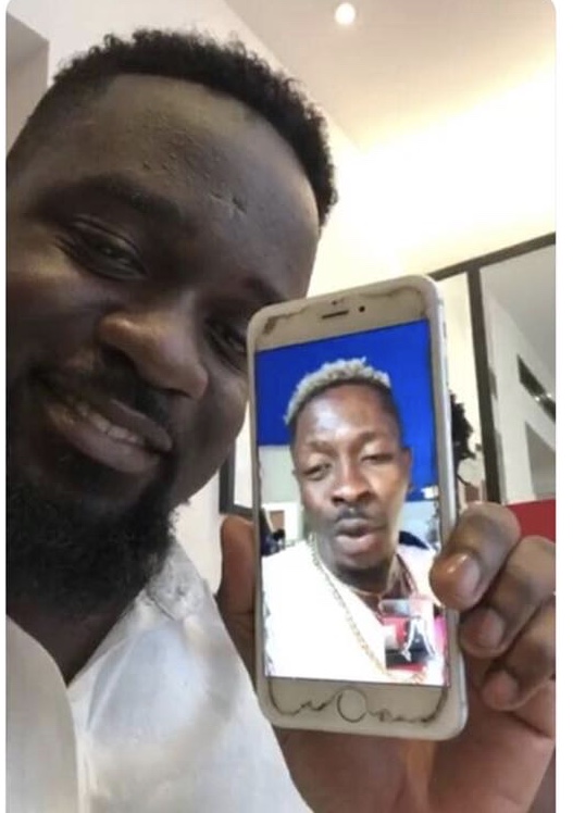 Sarkodie is too chisel, probably broke too