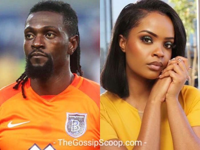 Emmanuel Adebayor and Dillish Mathews