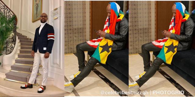 Ghanaians Go Crazy On Discovering Floyd Mayweather Paid $13,900 For His  Louis Vuitton Ghanaian Scarf - Fashion GHANA