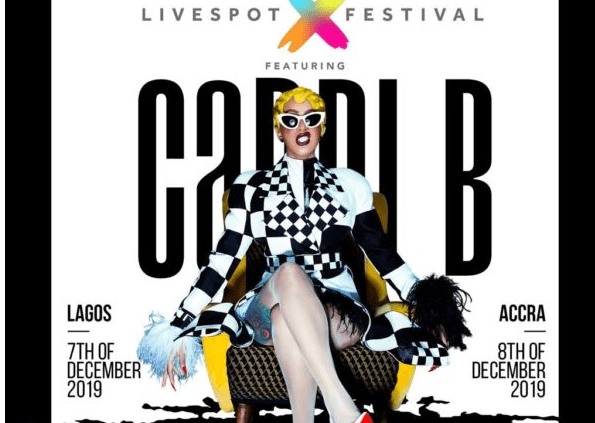 Cardi B live in Ghana