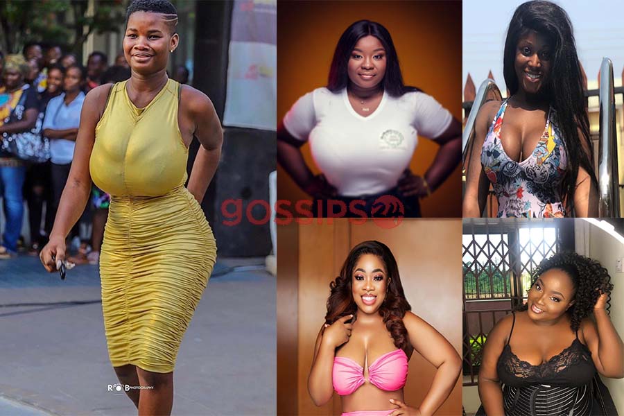 List of Ghanaian celebrities with huge boobs