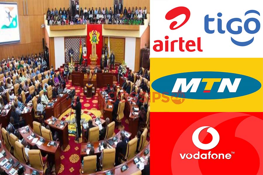 Parliament summons MTN, Vodafone, & AirtelTigo to appear before it over high cost of data