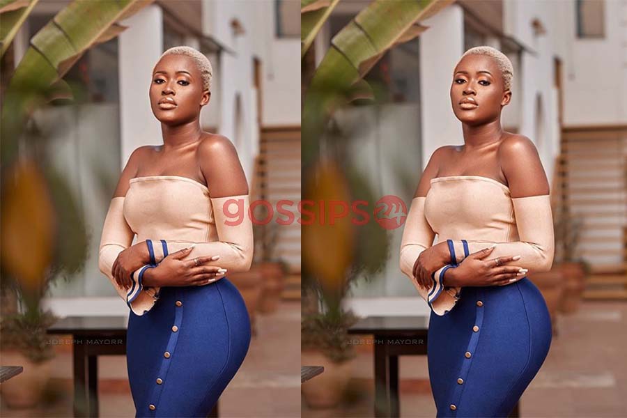 Fella Makafui, Fella Makafui celebrates as her song, 'No Size' sets 'a record' on Audiomack