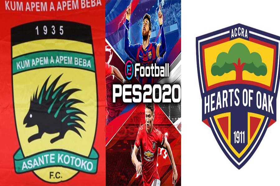 Kotoko and Accra Hearts of OAK reportedly make it to PES 2020
