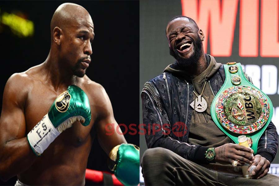 Deontay Wilder and Mayweather