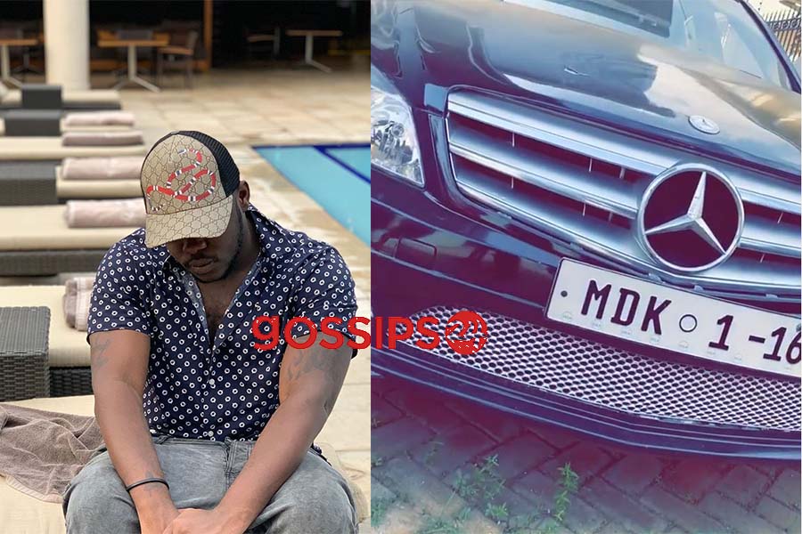 Medikal hints on giving his customized Benz to a loyal