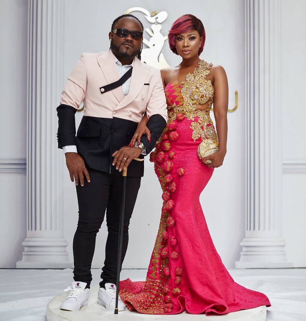 Selly Galley and husband, Big J Cartel (Praye Tiatia) of Praye fame