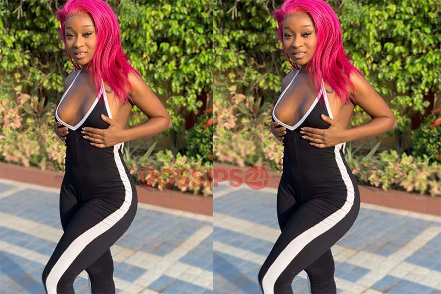 Efia Odo drops photo rocking a trumu pant