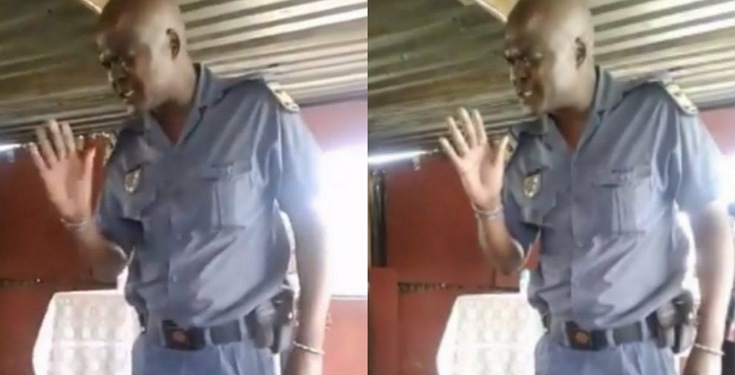 Police officer prays before arresting pastor for defying lockdown