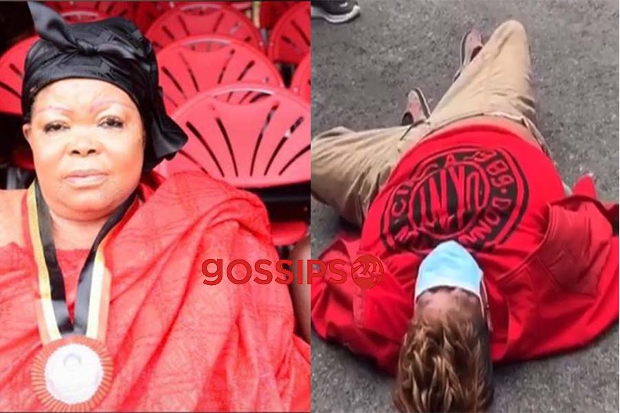 Ghanaian woman collapses and dies of coronavirus in front of a restaurant in US