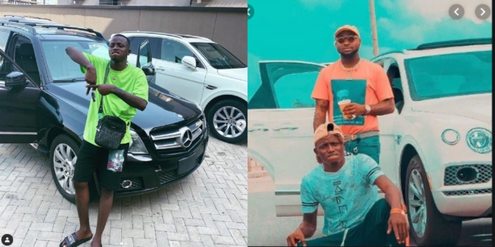 Davido buys brand new Mercedes Benz for his personal assistant