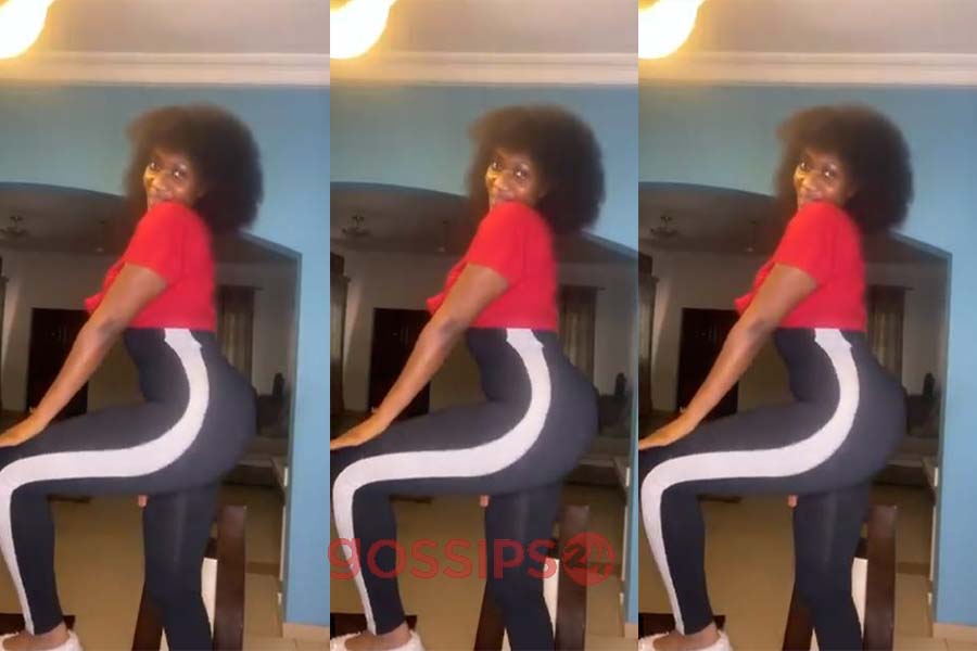 Wendy Shay twerks heavily for her fans