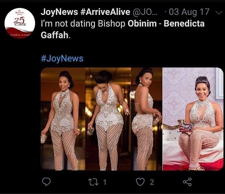 Benedicta Gafah talks about her relationship with Angel Obinim