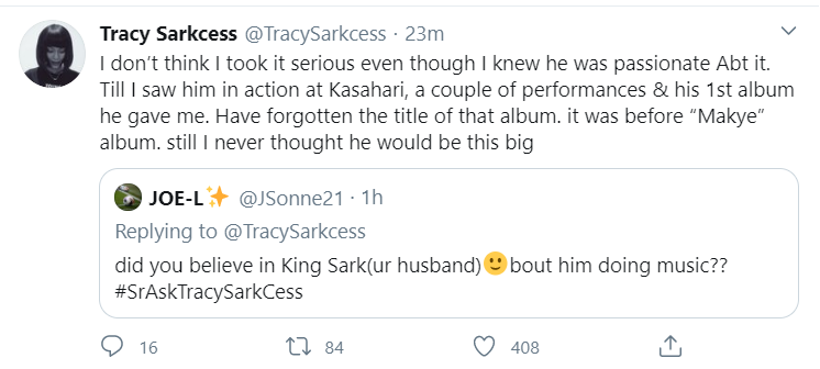 Tracy Sarkcess