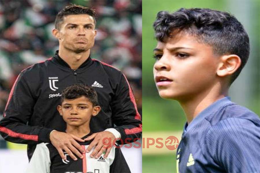 Cristiano Ronaldo shares adorable video training with son