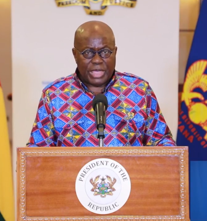 President Akufo-Addo extends ban on public and social gathering 