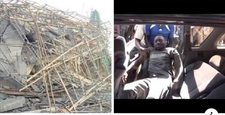 Lucky man found alive holding a Bible under a collapsed building 2 days Later
