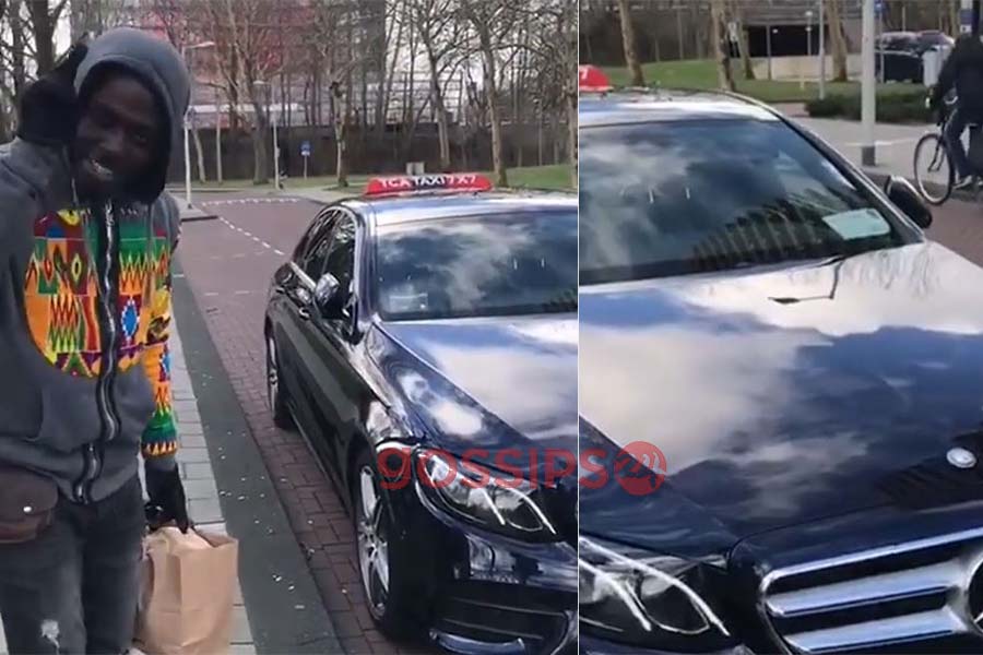 Millionaire converts his expensive 2020 Benz to a taxi