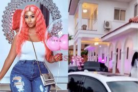 Hajia4Real exposed over fake birthday Mansion in Trassaco