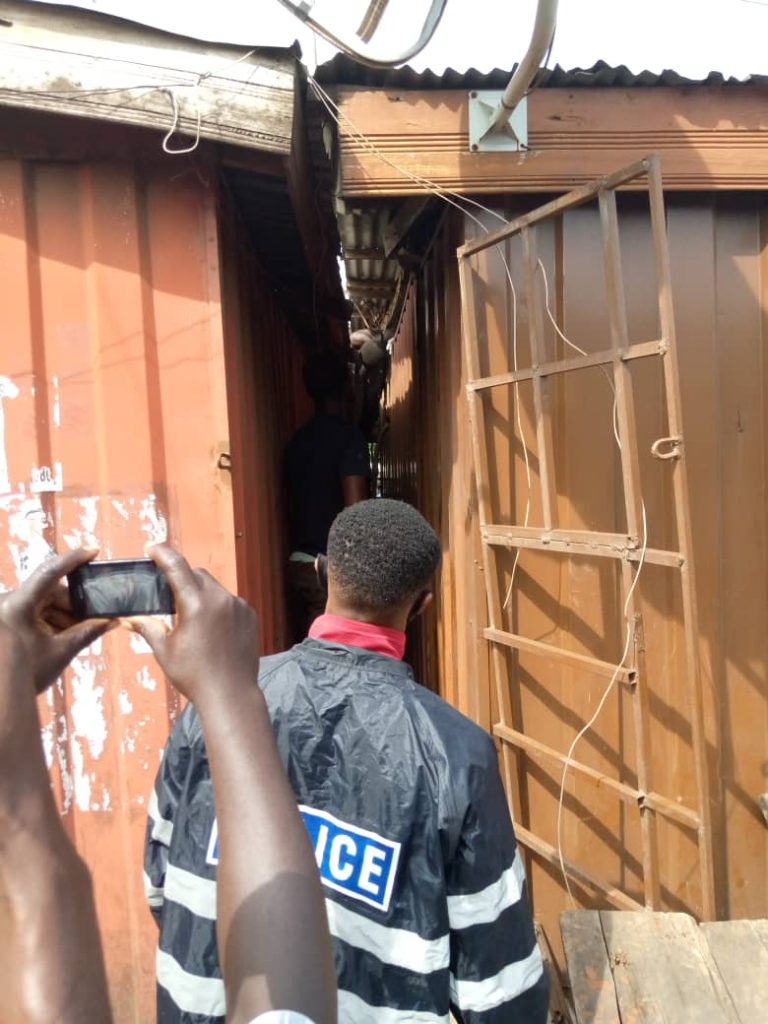 Laptop thief electrocuted to death at lapaz New Market