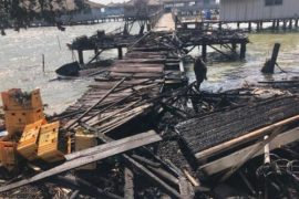Fire destroys Keta Lagoon resort