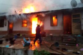 8 rooms burnt to ashes at Kasoa
