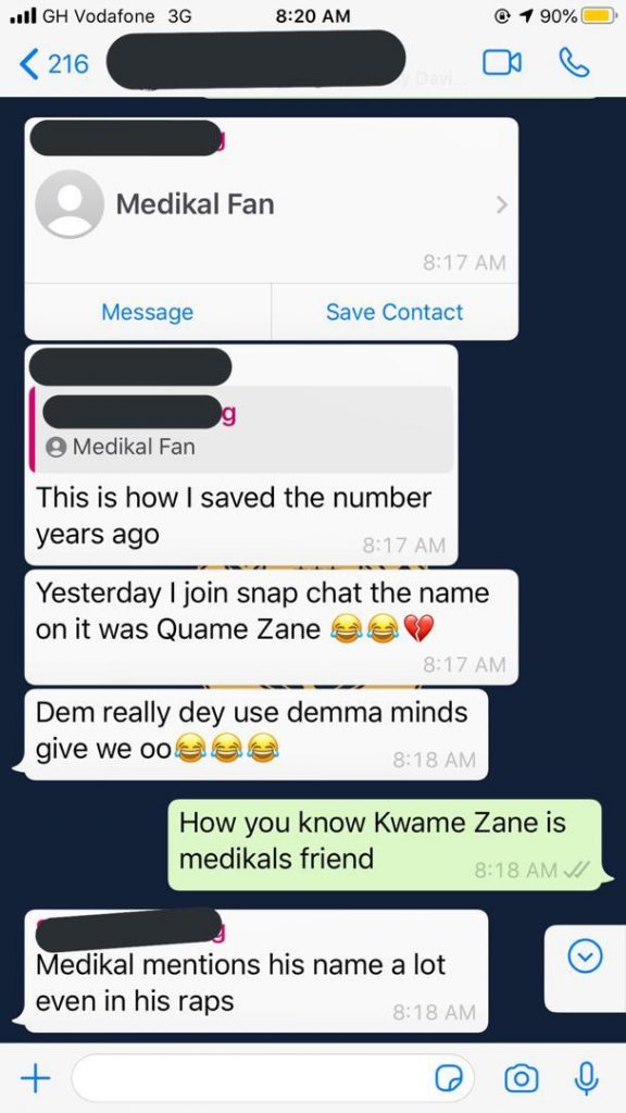 Medikal scams his own fans