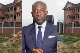Photos of Kojo Oppong Nkrumah's newly built mansion in Accra pops up