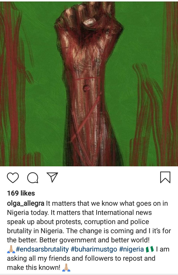 Rihanna, Naomi Campbell, Nicki Minaj condemn murder of End SARS protesters at Lekki toll gate 