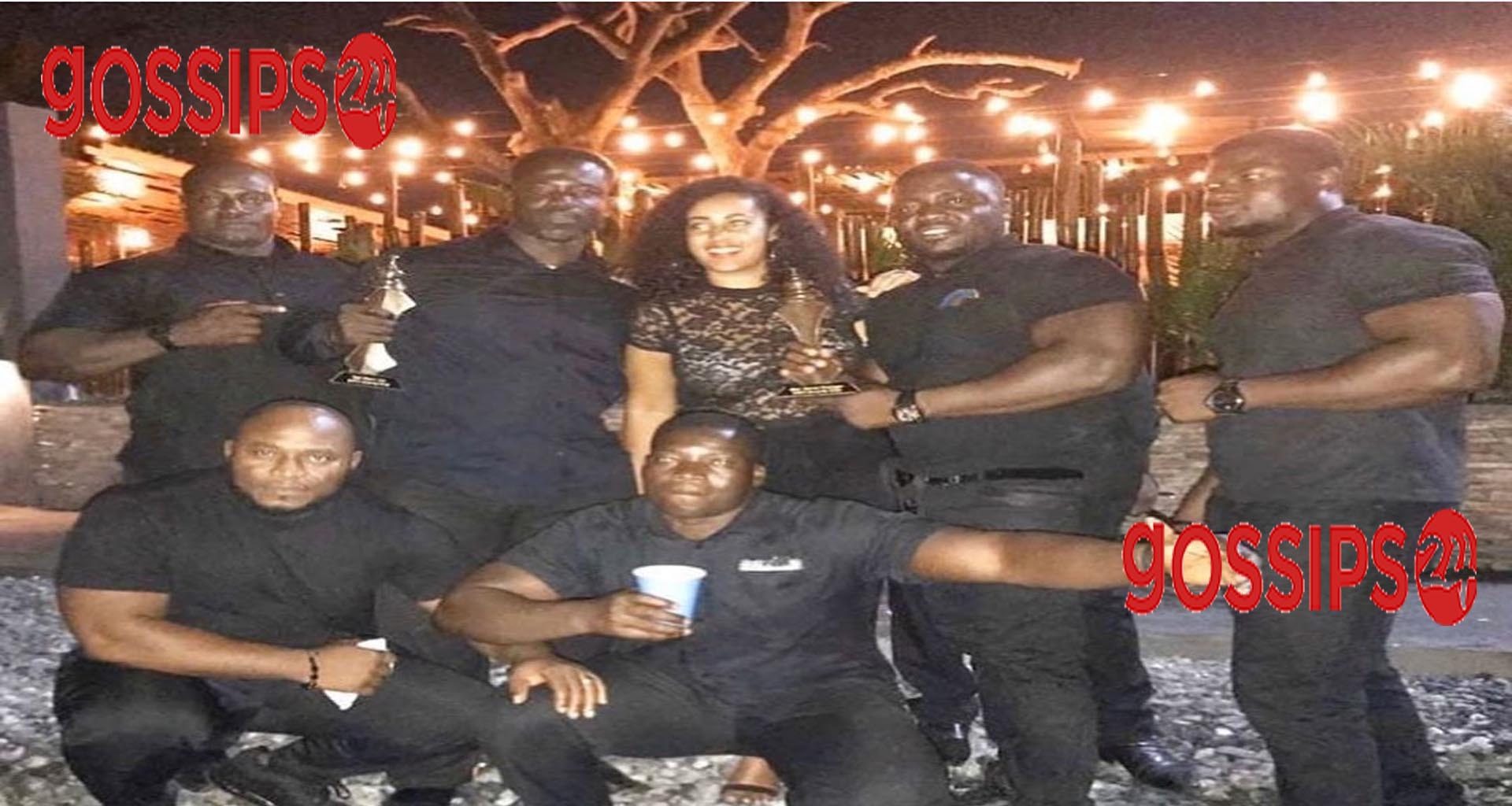 Photo of the bouncers that bounced Davido and his crew at Bloom Bar pops up