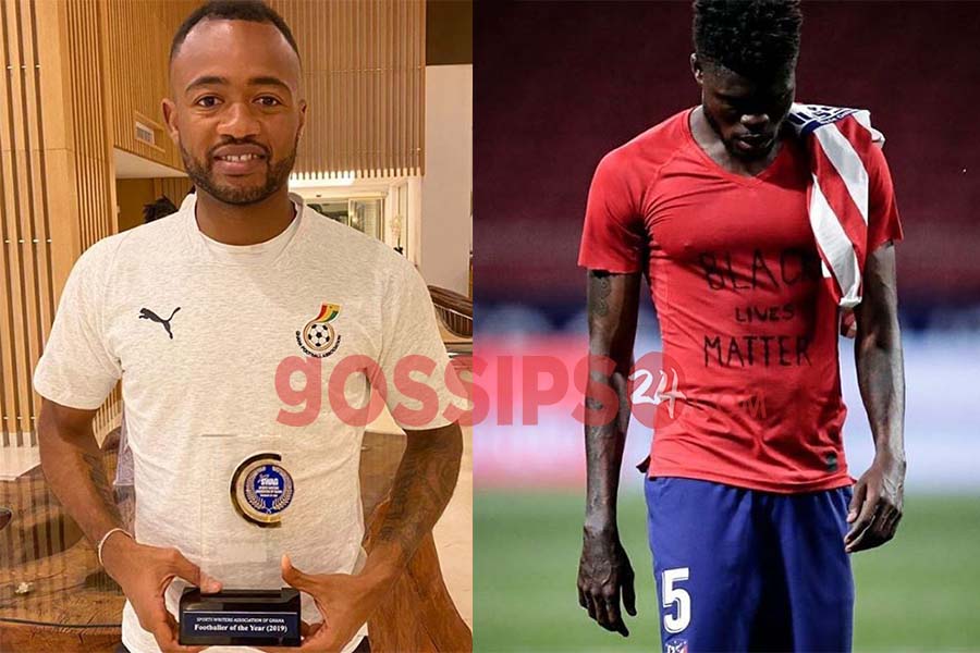Jordan Ayew beats Thomas Partey to win Foreign Footballer of the Year award