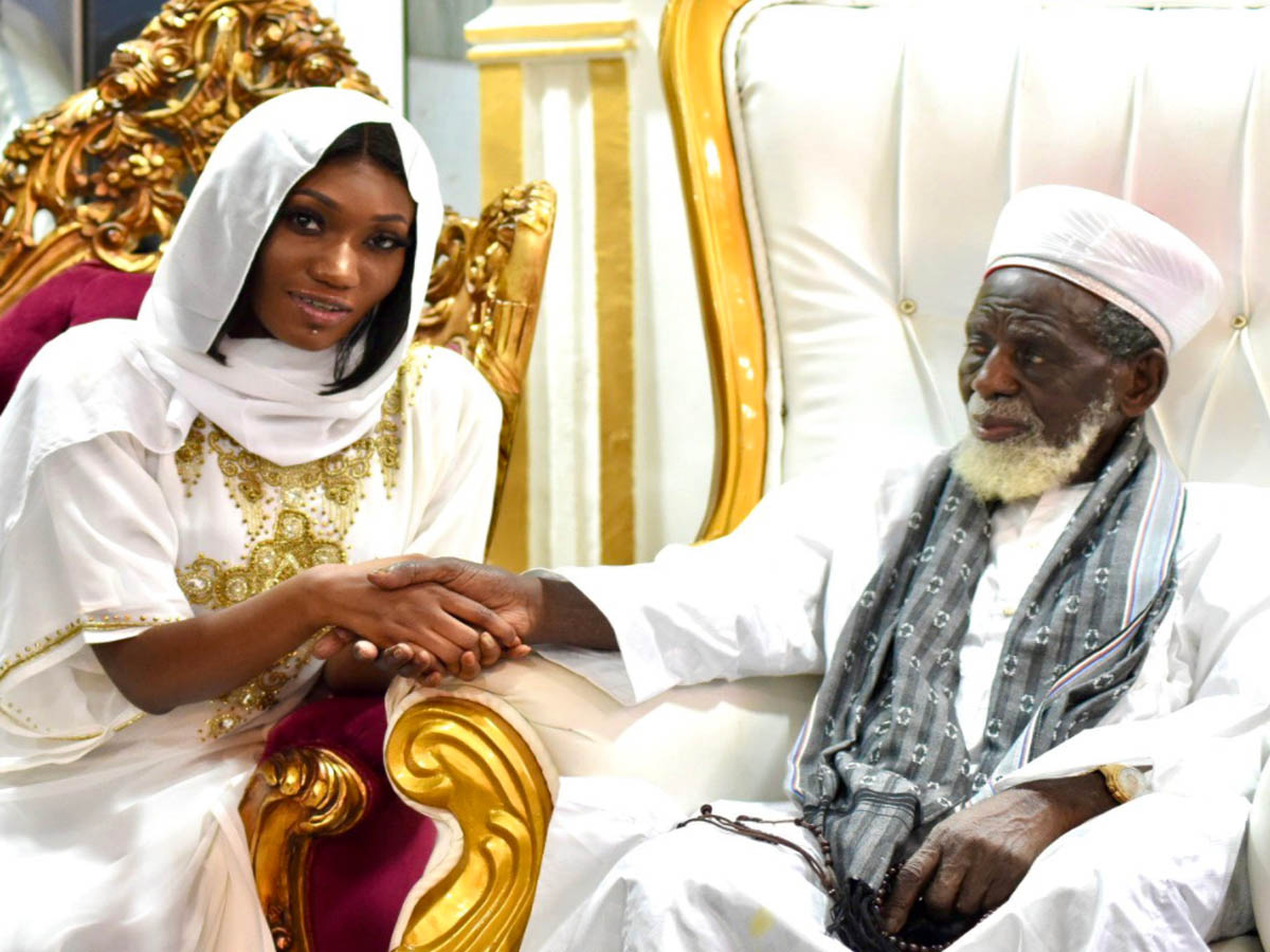 Wendy Shay and Chief Imam