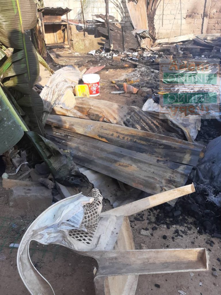 Four siblings who came for Christmas holidays at Spintex burnt to death