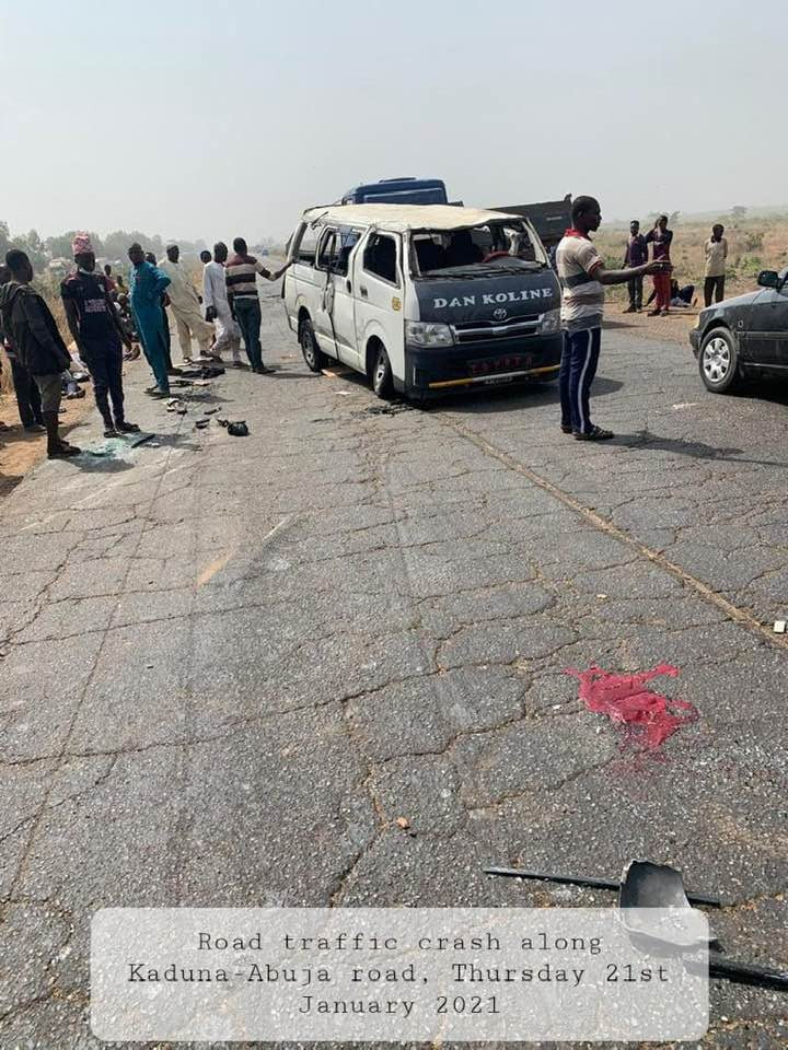 15 persons killed in accidents along Kaduna-Abuja road 
