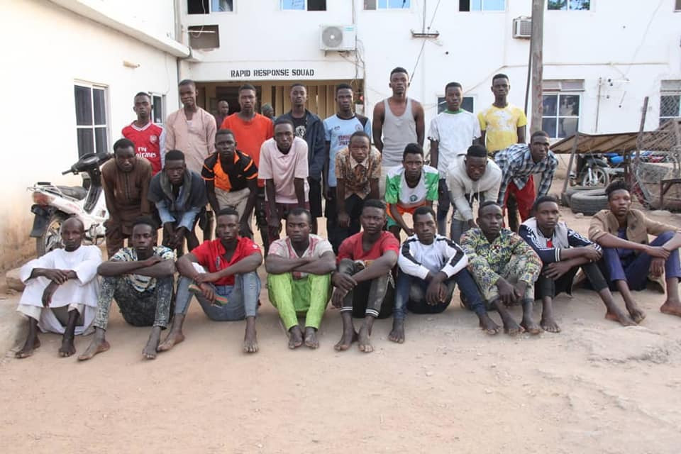 23 suspects arrested as police burst criminal syndicate terrorizing Bauchi