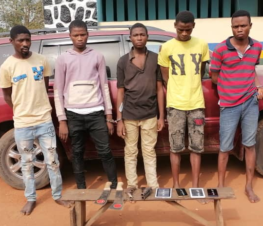 25-year-old sales boy and his gang arrested for masterminding robbery attack on his boss