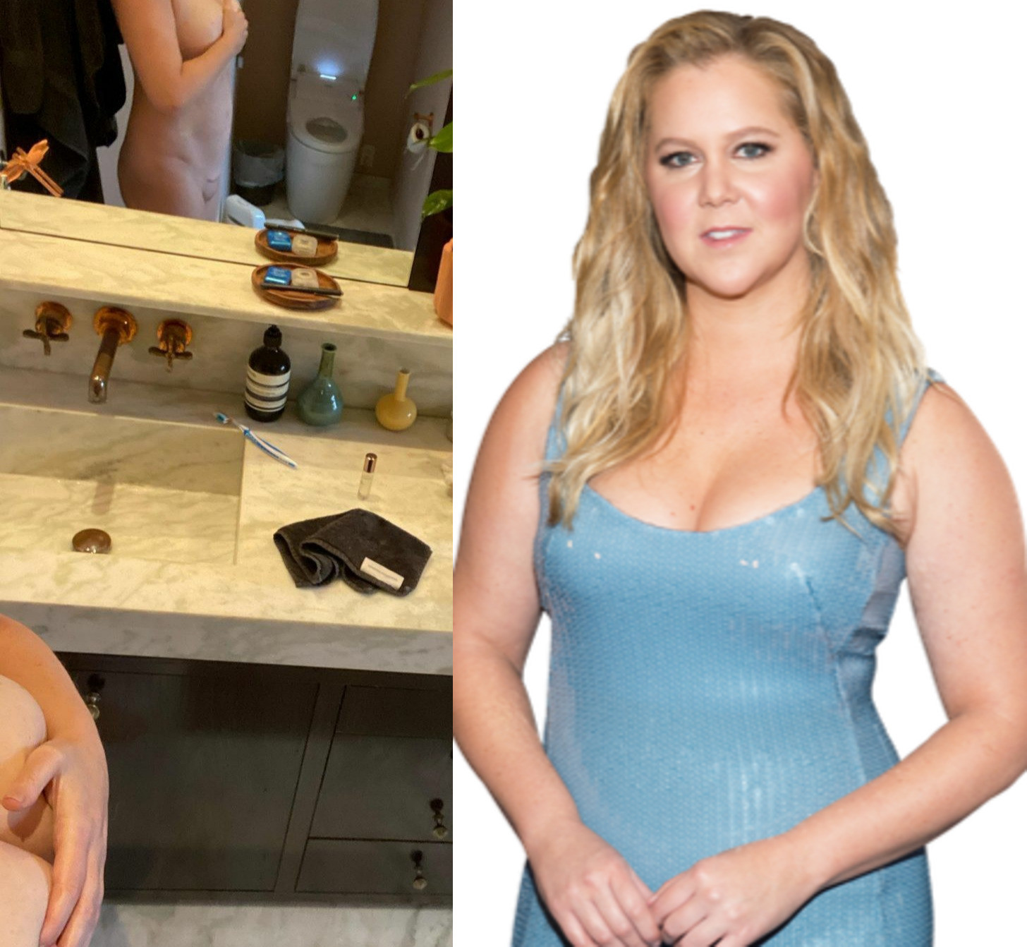 Amy Schumer goes naked to show off her C-section scar