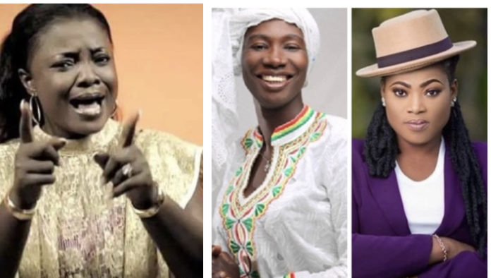 Ohemaa Mercy, Cecilia Marfo and Joyce Blessing