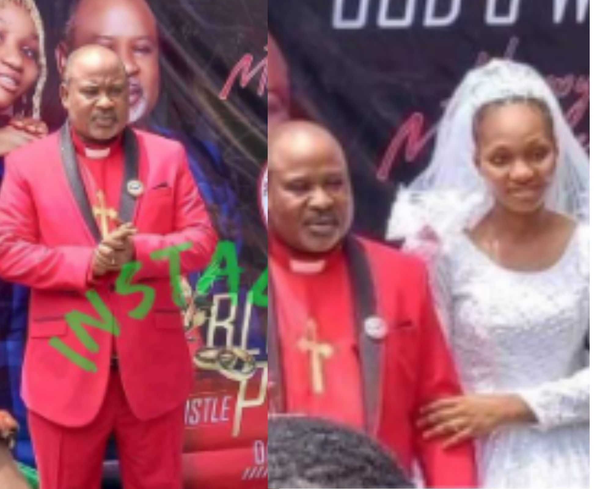 Photos68 Year Old Pastor Marries 18 Year Old Girl As Second Wife 