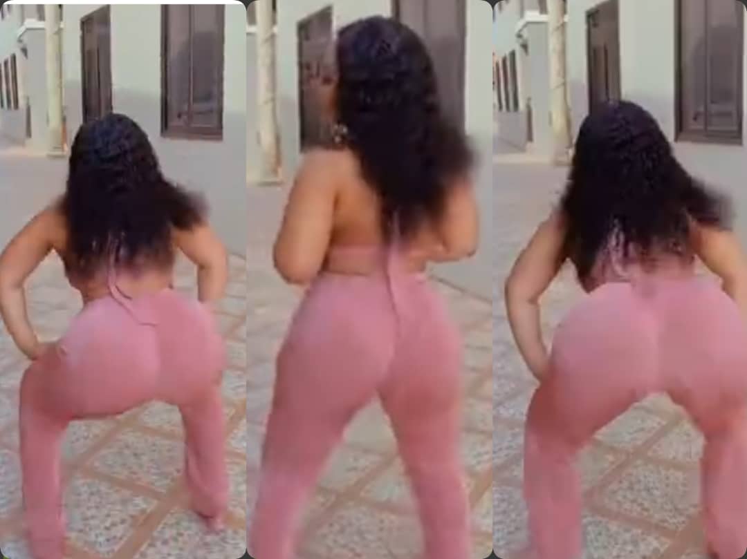 Actress Kisa Gbekle Twerks To Touch It Song As She Tests Her New Acquired B0rt0s (+video)